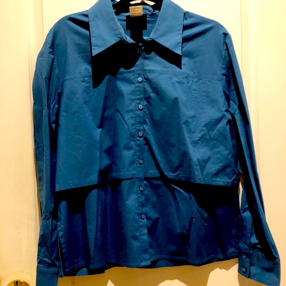 Thyme Maternity button down shirt - Picture 1 of 6